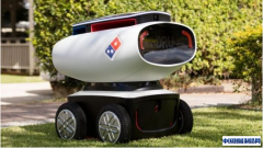 这台融合多个军工级技术机器人被用来送披萨