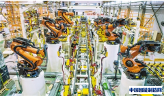 安徽：汽车机器人首次成套出口