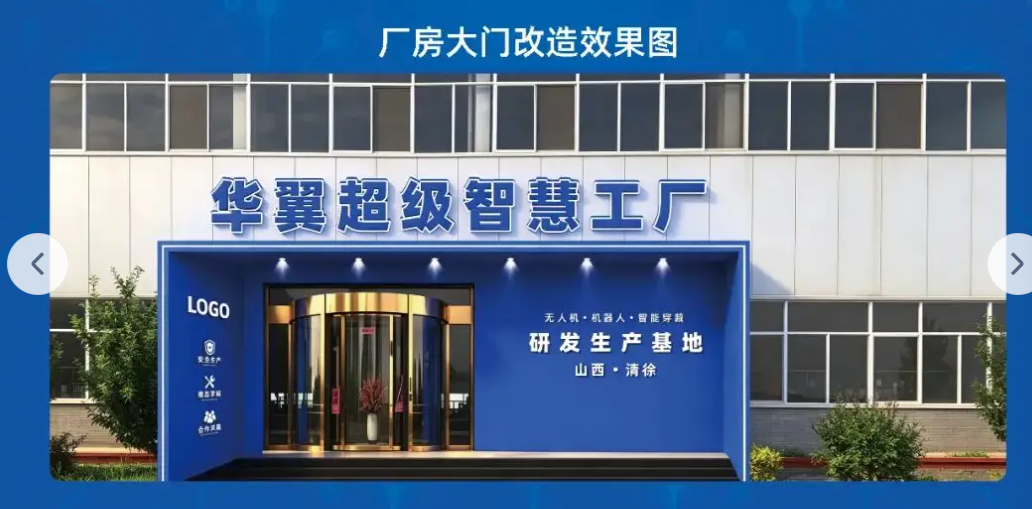 华翼超级智慧工厂智能制造基地加紧建设